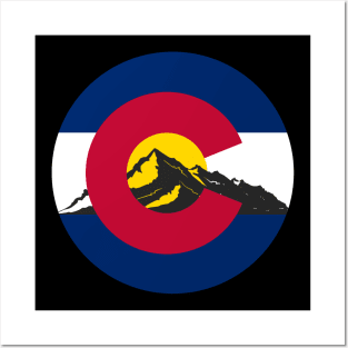 Colorado Flag Souvenir Posters and Art